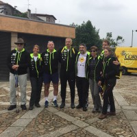 Aza Petrovic y Monbus Obradoiro, en el Camino Portugués con CORREOS.