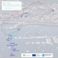 Baiona y Ribadeo, puertos de salida de una nueva ruta marítima